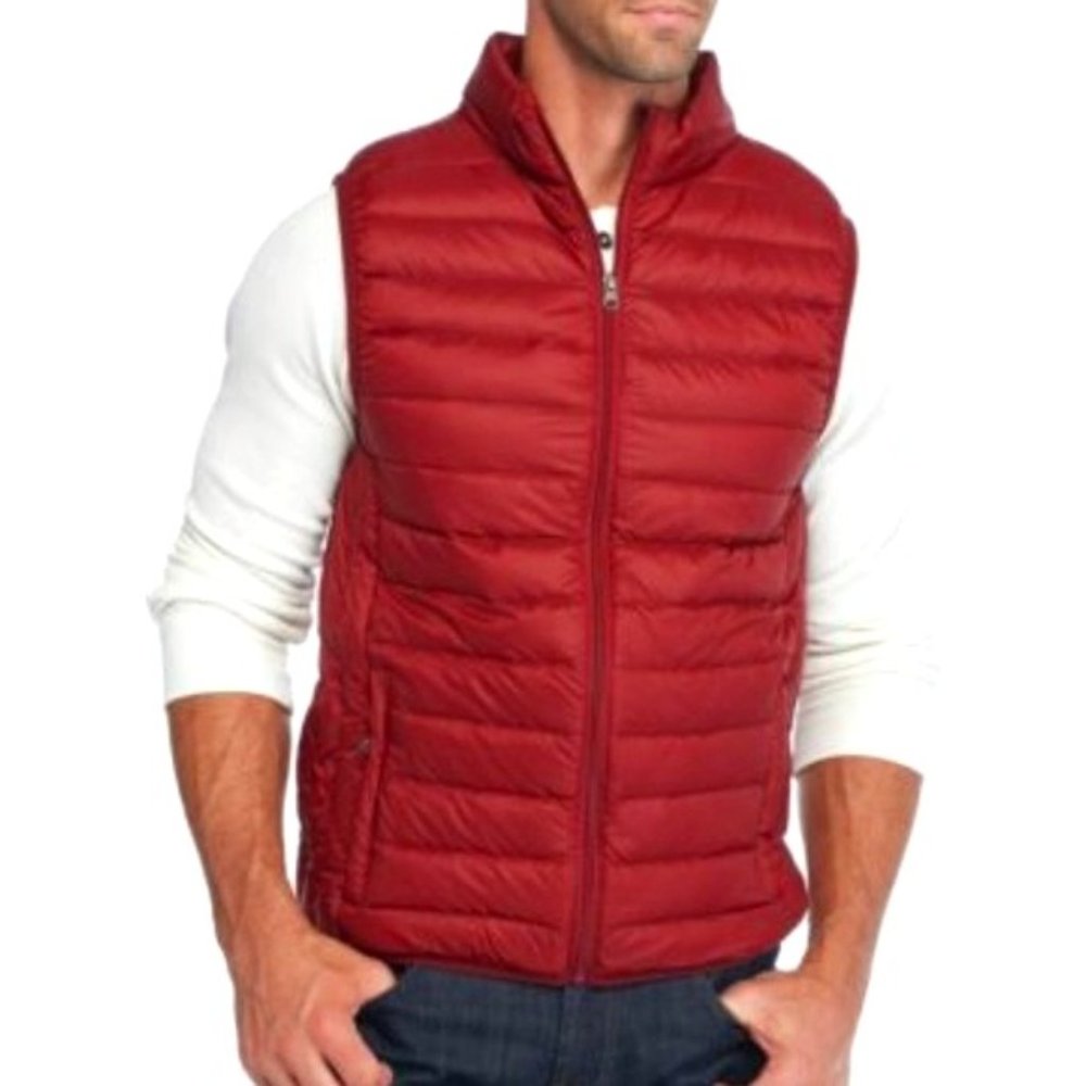 Quilted Down Puffer Vest Packable NWT Sz XXL